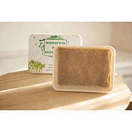 Подарочный набор Экокубик для Микрогрина Люцерна