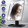 Зеркало с LED подсветкой прямоугольное WS HH083 360 Black (10671-hbr)