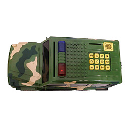 Сейф дитячий Bodyguard машина Гелендваген Camouflage копилка Green (tdd043-hbr)