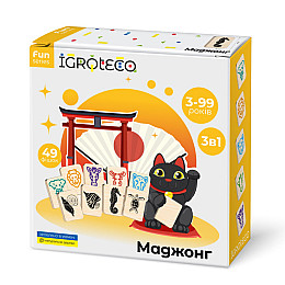 Деревянная игра "Детский маджонг" Igroteco 900552 49 деталей
