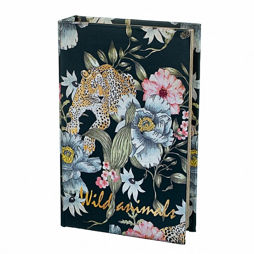 Книга сейф Mine Wild animals 26х17х5 см Разноцветный (hub_wl4jrr)