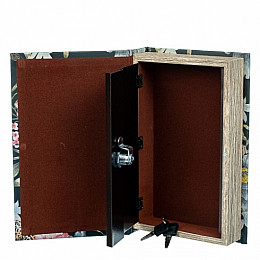 Книга сейф Mine Wild animals 26х17х5 см Різнокольоровий (hub_wl4jrr)