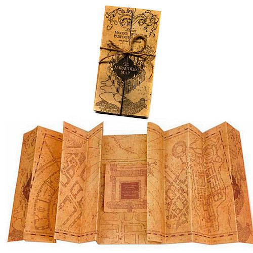 Карта Мародеров из Гарри Поттер The Marauders Map (7653) Bioworld