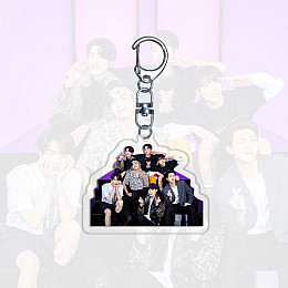 Брелок акриловий БТС BTS з фото (23713)