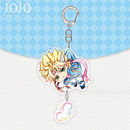Брелок акриловый Дио Брандо Dio Brando Невероятные приключения ДжоДжо JoJo's Bizarre Adventure (23656) Bioworld