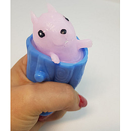 Антистрес Суслик у пеньку VigohA Блакитний