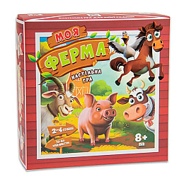 Настольная развлекательная игра Моя ферма укр Strateg (30435)