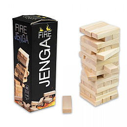 Настольная игра Fire Jenga 48 брусков Strateg (30848)