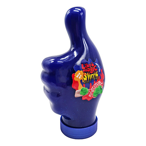 В'язка маса слайм "LIKE Magic Slime" Danko Toys LMS-01-01U 300 гр Синій