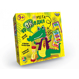 Настольная игра Danko Toys "Мега-крокодил" укр. CROC-03-01U