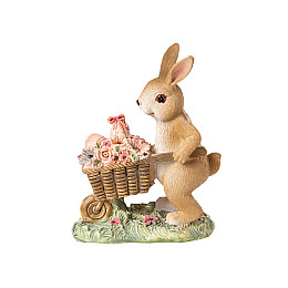 Фігурка міні Rabbit with flowers 11.5 см Lefard AL218318