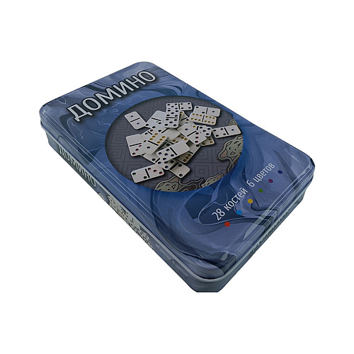 Доміно в синьому металевому боксі (DN34968) DUKE