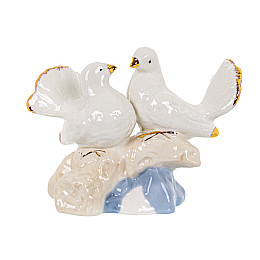 Фігурка інтер'єрна фарфорова Pigeons 18 см Lefard