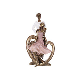 Фигурка интерьерная Влюбленная пара Heart 24x13x8 cm BonaDi