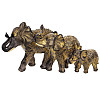Фігурка інтер'єрна Elephant Family 3 шт. 30x11x15 см BonaDi