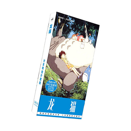 Набор карточек и стикеров Мой сосед Тоторо My Neighbor Totoro 340шт (23771) Bioworld