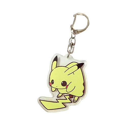 Брелок акриловый Пикачу Pikachu Покемон Pokemon (23767) Bioworld
