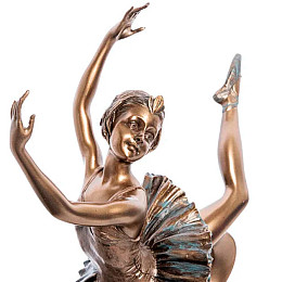 Статуэтка декоративная Балерина в прижке Veronese AL32481