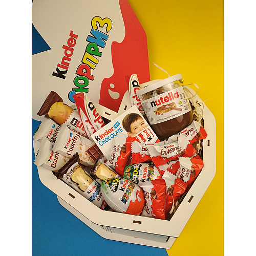 Подарочный набор Кукумбер Бокс сердце Kinder 8-0426