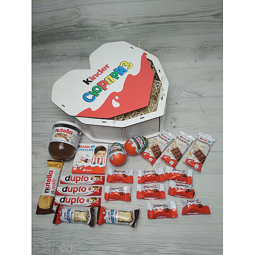 Подарочный набор Кукумбер Бокс сердце Kinder 8-0426