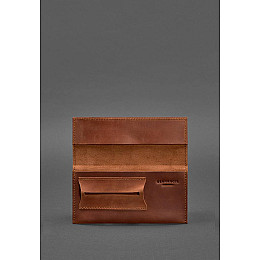 Кожаный кисет для табака 1.0 светло-коричневый Crazy Horse BlankNote