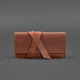 Кожаный кисет для табака 1.0 светло-коричневый Crazy Horse BlankNote