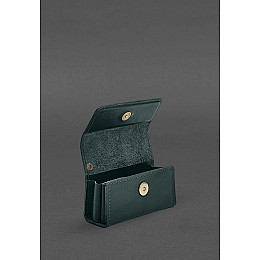 Кожаный футляр чехол для IQOS Зеленый BlankNote