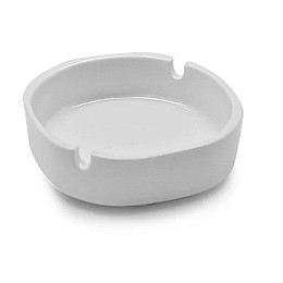 Попільничка фарфорова 10 см Stenson MC3236 White