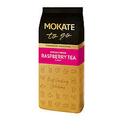 Розчинний чорний чай із малиною Mokate Premium 1 кг (26.018)