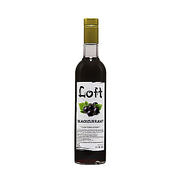 Сироп Loft Чёрная Смородина 700 мл (hub_ptYV13903)