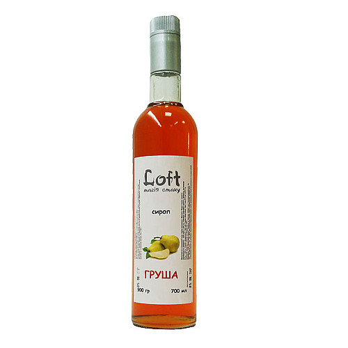 Сироп Loft Груша 700 мл (hub_fPwO80267)