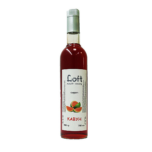 Сироп Loft Арбуз 700 мл (hub_eLvf69537)