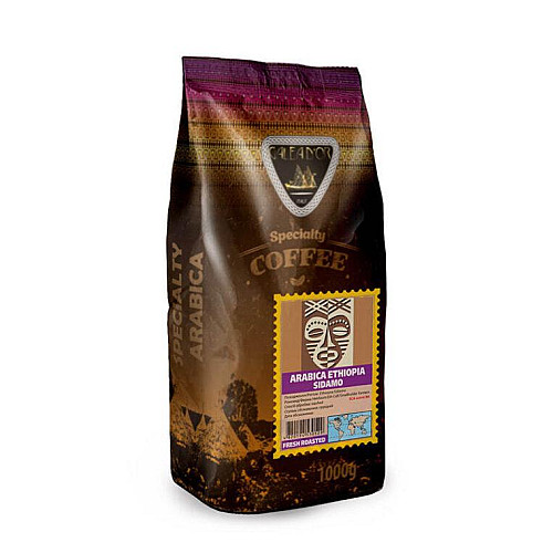 Кава в зернах ARABICA ETHIOPIA SIDAMO 1 кг (hub_TaGu88171)