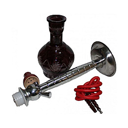 Кальян Huka 66 см Бордовый (DN28058)