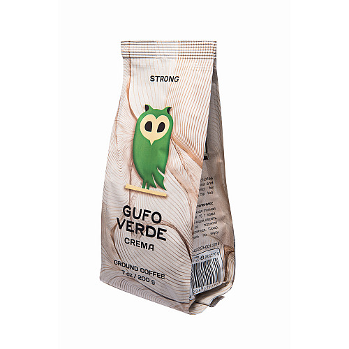 Кава Gufo Verde мелена CREMA 24 х 200 г (10000174)