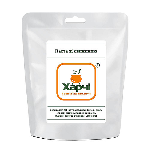 Паста Харчі зі свининою 85 г (TREK-PZM-85)