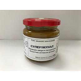 Медова композиція Мед Карпат Суперімунал 250 г