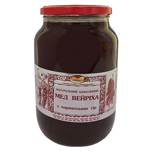 Мед пчелиный натуральный Мед Карпат Вейриха 1350 г