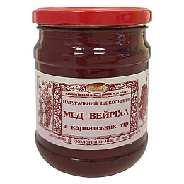Мед пчелиный натуральный Мед Карпат Вейриха 350 г