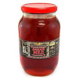 Мед пчелиний натуральний Мед Карпат Дикий мед 1350 г