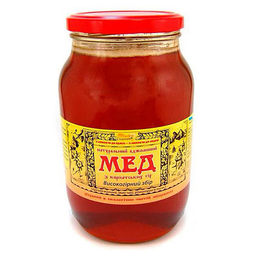 Мед Мед Карпат Високогірний збір 1350 г