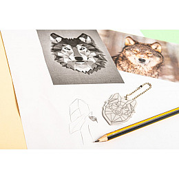 М'яка світловідбивна підвіска Вовк Refloactive AGR