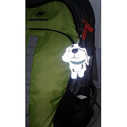 М'яка світловідбивна іграшка-талісман Собачка Refloactive