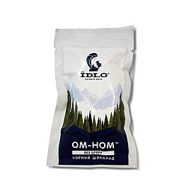 Батончик енергетический Їdlo ОМ-НОМ чорный шоколад 50 г (IDLO-BLACCHOC)