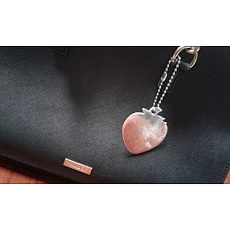 М'яка світловідбивна підвіска Refloactive 3M Полуниця Червоний