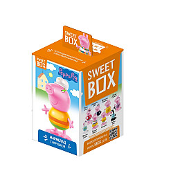 Sweet Box Свинка Пепа Мармелад з іграшкою в коробочці світ бокс Peppa pig