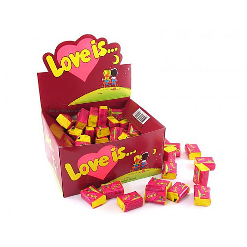 Love is Вишня-лимон Kent жевательная резинка 420г; 100*4,2г