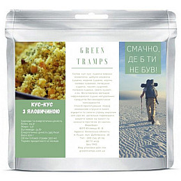 Кус-кус Green Tramps с говядиной 100 г (GT-COUSCOUSMEAT)