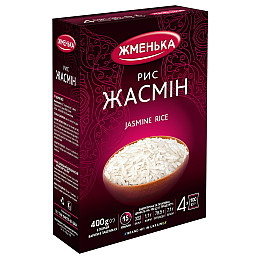 Рис Жасмин Жменька в пакетиках для варки 4 шт х100 г