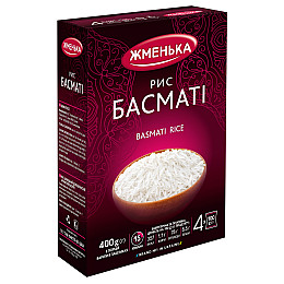 Рис Басмати Жменька в пакетиках для варки 4 шт х 100 г